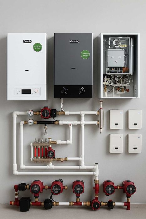 Газовый котел двухконтурный Экономия газа до 30% Оптом склад гарантия