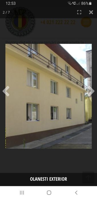 Apartament 2 camerein băile Olanesti