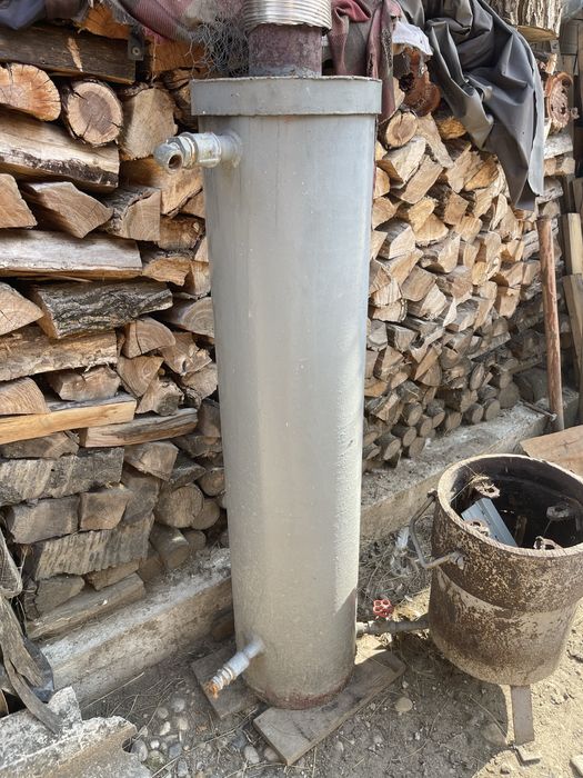 Boiler pe lemne de fier