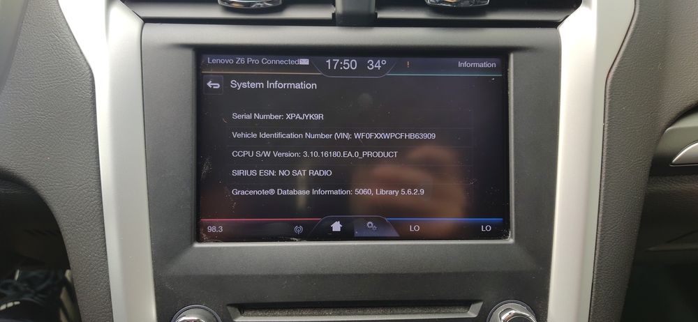 FORD SYNC 2 модул