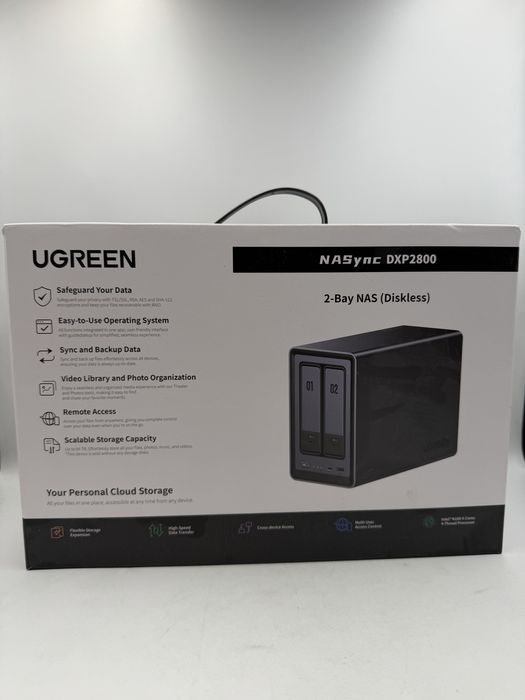 Ugreen nasync DXP2800 2-bay SIGILAT Expediem In toata Tara