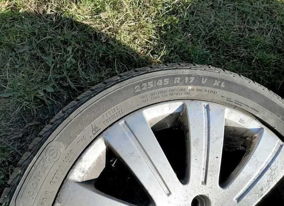 Roți cu cauciucuri de iarna 5x112 225x45/R17