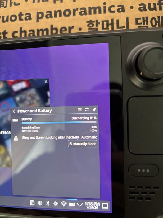 Steam Deck OLED 512 GB полный комплект