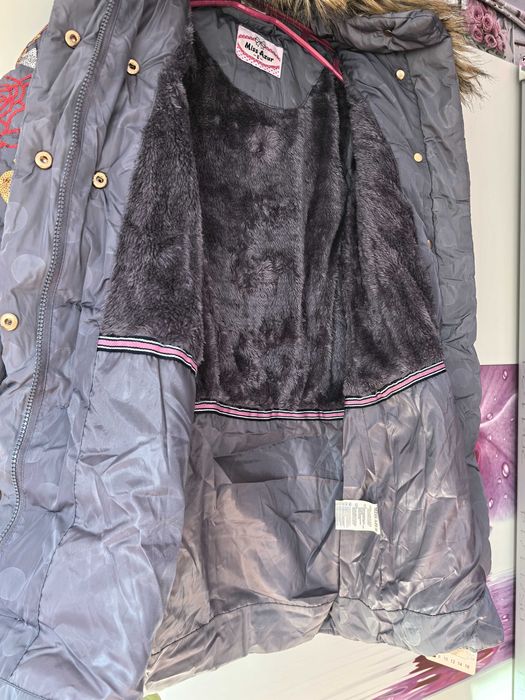 Ново дълго, дебело яке момиче 140