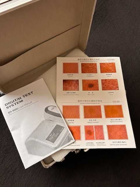 Козметичен апарат за анализ на кожата