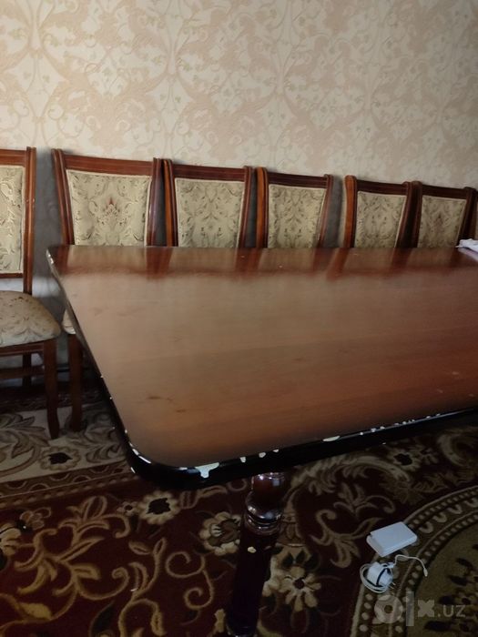 12kishilik stol stullar
