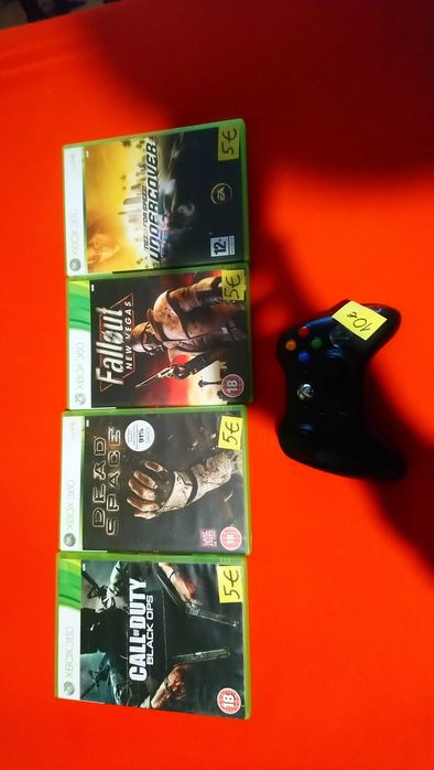 xbox 360 безжичен волан Microsoft speed wheel и игра project gotham 3