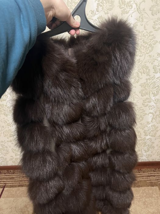 Безрукавка из песца