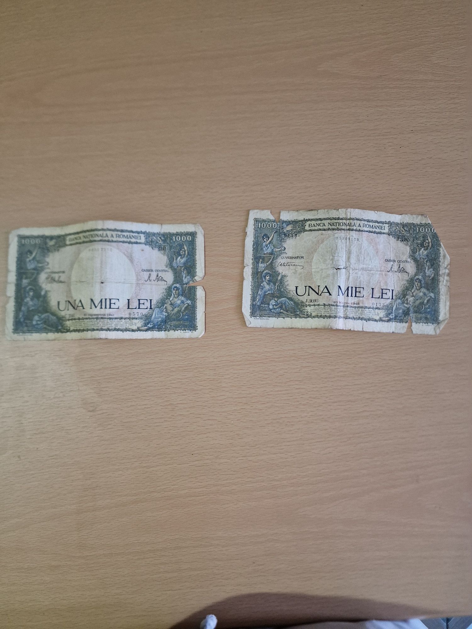 bacnote-de-colectie-1941-1945-una-mie-lei-slatina-olx-ro