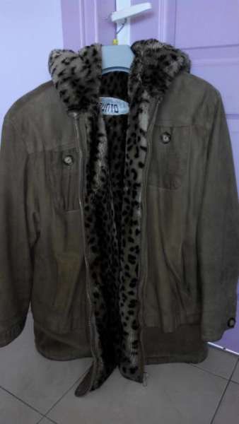 Дамско яке тип кожух от естествен велур