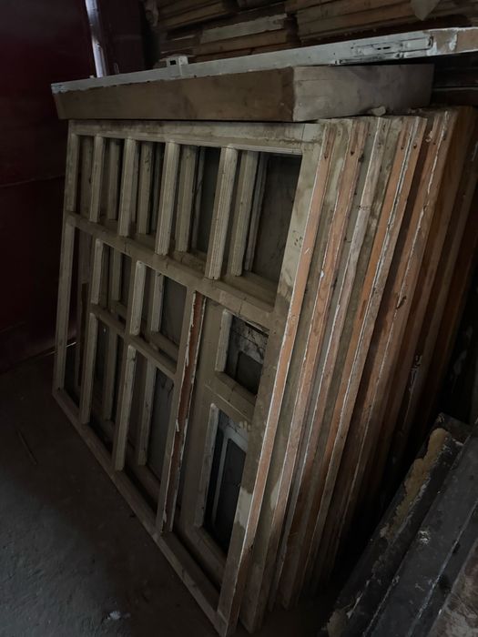 ағаш терезе, форточкалар б/у