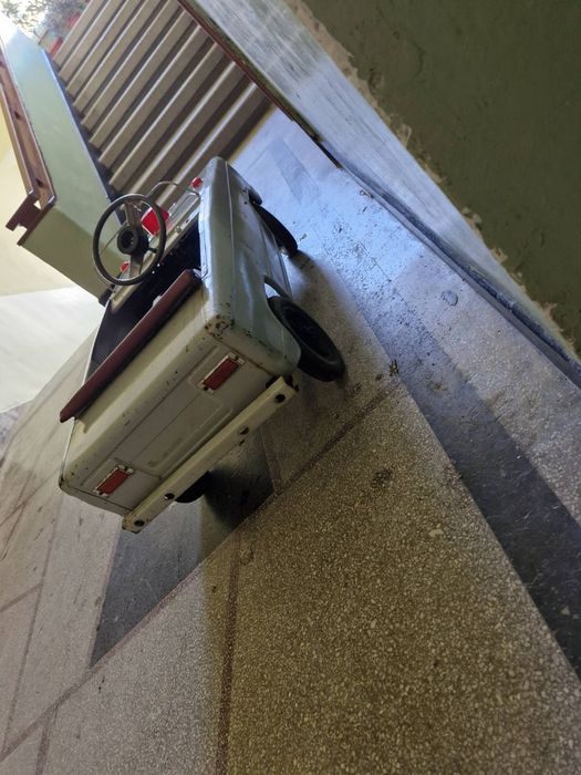 Стара метална количка с педали СССР