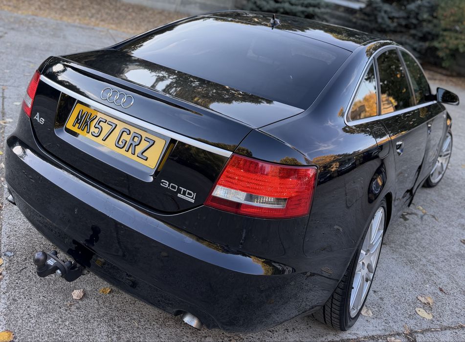 Audi A6 - LeMans - SLine - 2007 - 3.0 TDI - Quattro - Automat - 4x4 - Xenon - Navi Mare - Carte Intreaga - Acte la zi - Usor avariat laterala dreapta