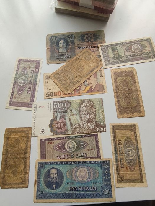 Banconote romanesti vechi