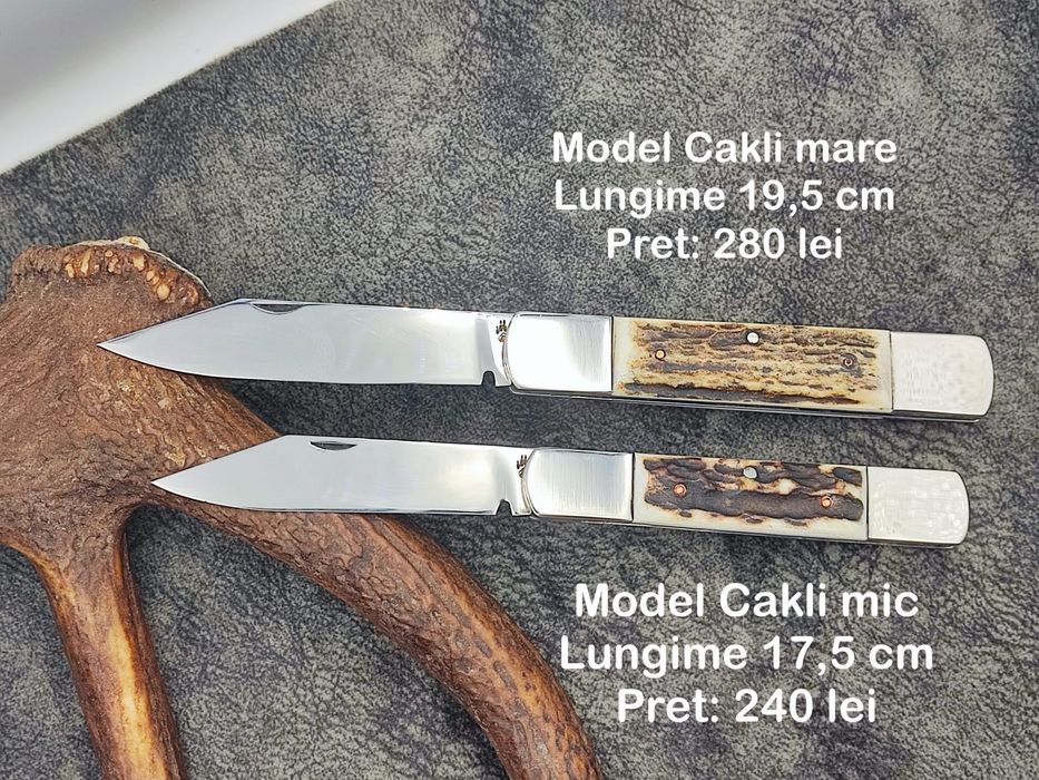 Briceag traditional , manere coarne de cerb