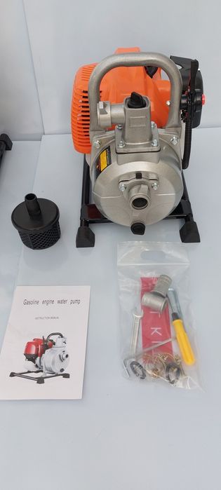 Бензинова помпа двутактова. Четиритактова бензинова помпа за поливане