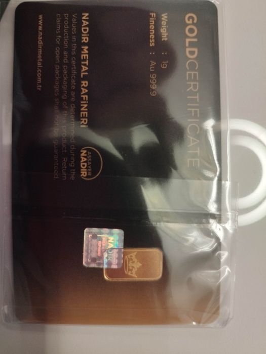 1 гр Златно ключе Tavex