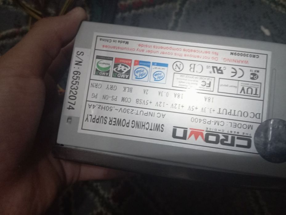 Блок питания на 400w