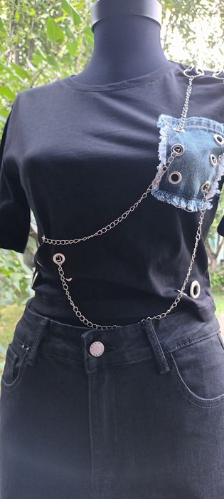 Blugi negrii evazati mas.xs,s,m,l,elastici