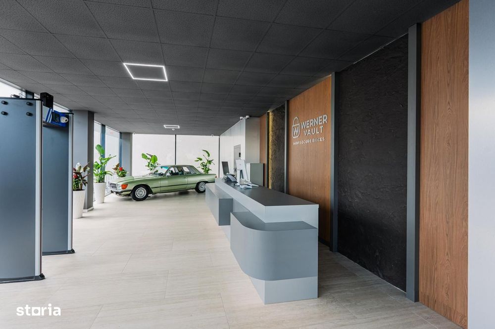 SHOWROOM Spatiu comercial cu vitrina benzinaria MOL / GH doja/ 5 parca