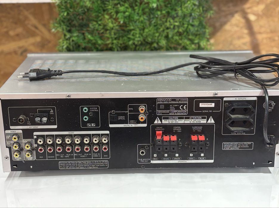 Усилвател Kenwood KRF-V4060D 5.1 Receiver Dolby Digital DTS 5x50W