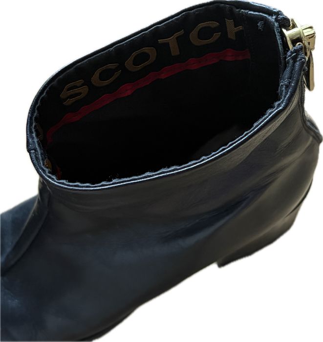 Боти Scotch&Soda от естествена кожа