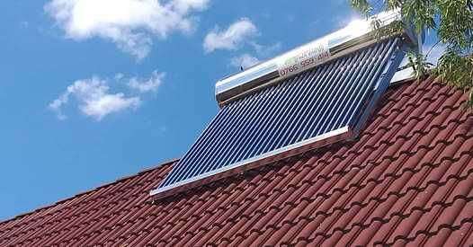 Panou solar presurizat inox 300 litri, montaj si service Sibiu
