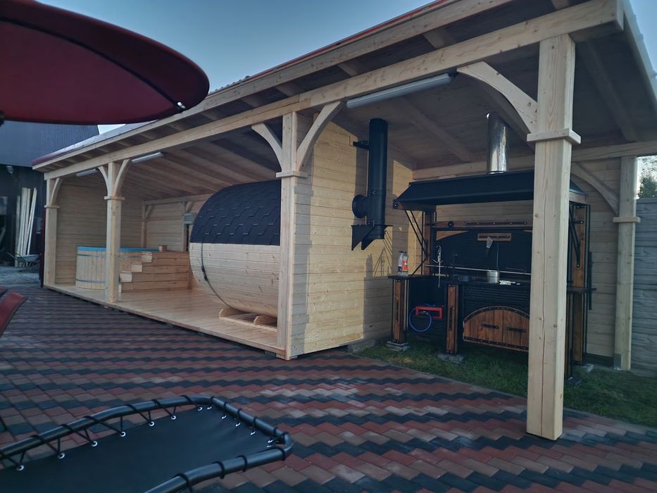 Pergole-Foisor- Terasa-Carport auto  poduri lemn  fier  piatra.