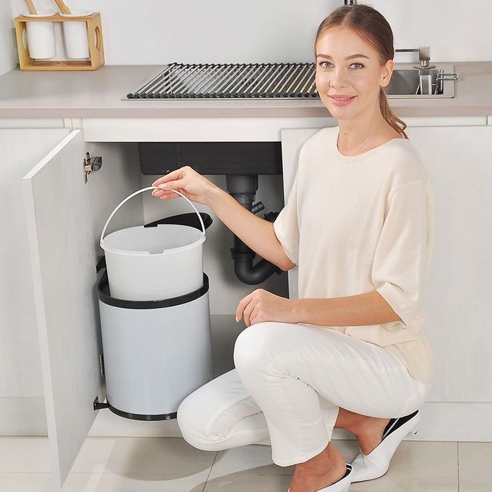 Ведро для мусора подвесное