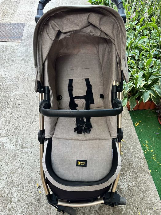 Бебешка количка KikкaBoo UGO 3 В 1 с Кош за новородено