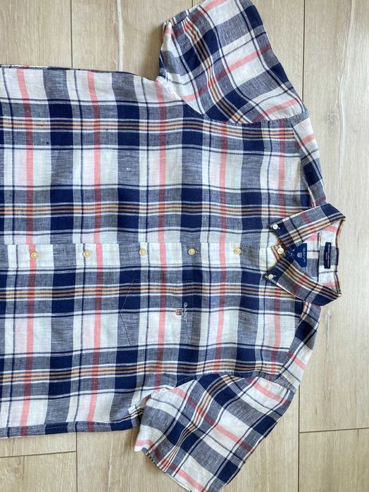 GANT 100% Linen shirt мъжка ленена риза лен размер L