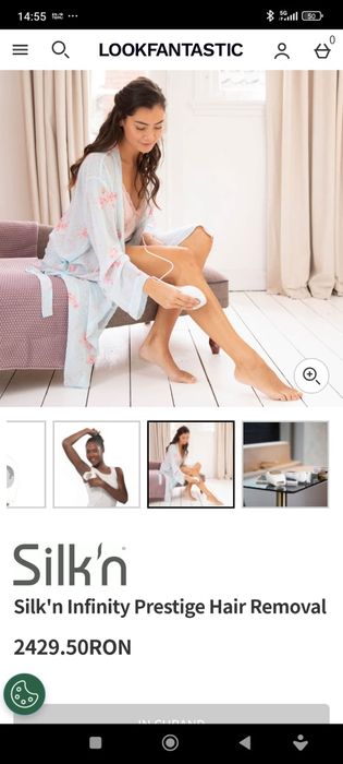 Aparat epilare definitiva Silk'n Infinity