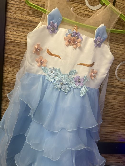 Платье на 7-9 лет пони