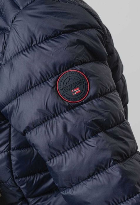 Geaca usora dama Geo Norway S albastra