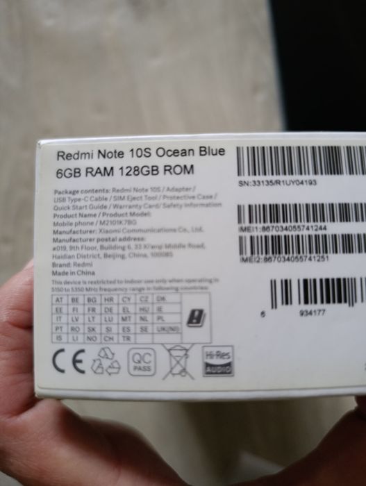 Продам Redmi note 10 s