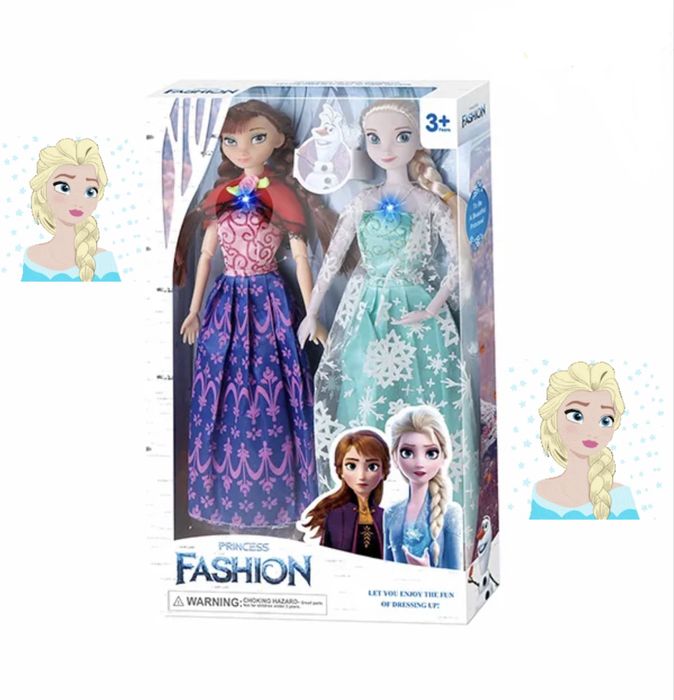 Комплект кукли Елза и Анна Замръзналото кралство Frozen кукла Елза