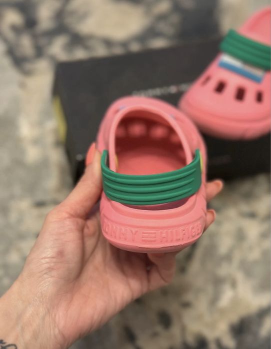 Crocs Tommy Hilfiger, fetițe, mărimea 24/25