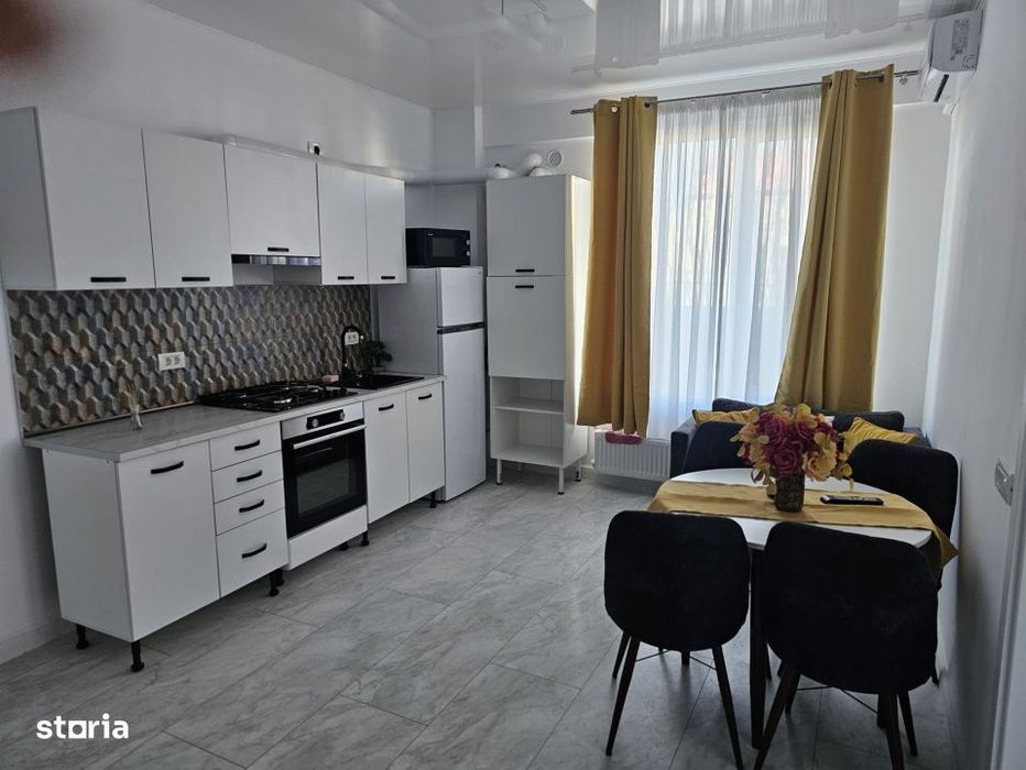 2 camere parter de vanzare – complet mobilat, pozitie excelenta lang