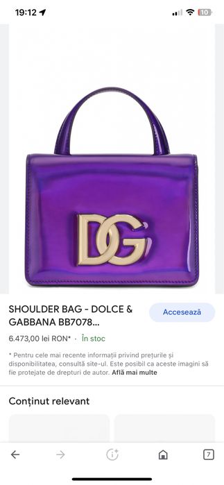 Geanta Dolce & Cabbana