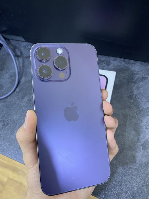 Iphone 14 pro max в идеальном состаянии каробка документ