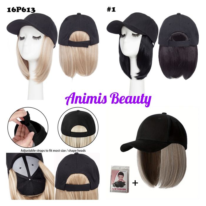 Peruci cu sapca, diverse culori, NOI