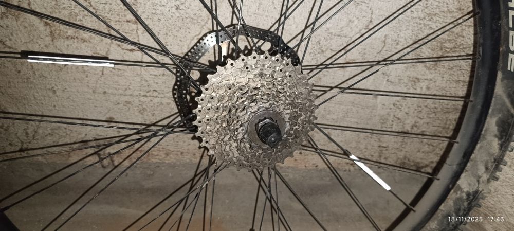 Капли с гуми и венец касета 27.5 цола