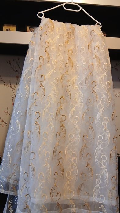 Perdea din mătase organsa