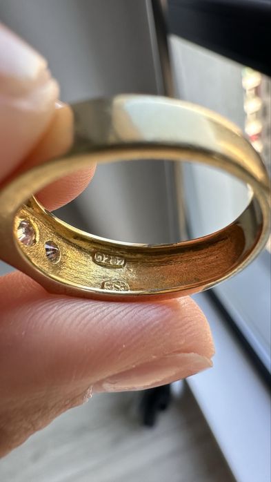 Inel aur 14k cu pietre