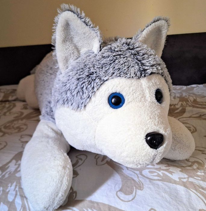 Голяма плюшена играчка куче 110 см