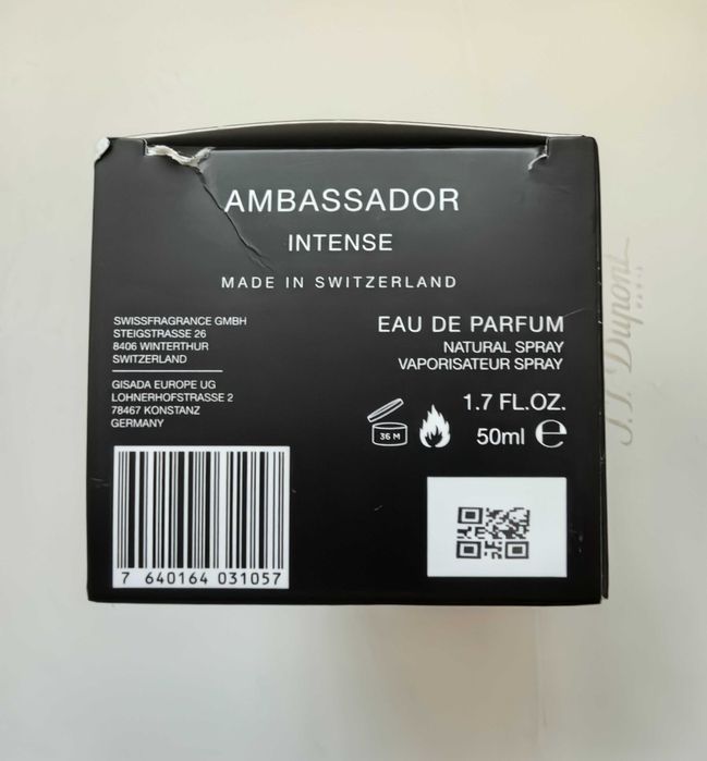 Нов GISADA Ambassador Intense EDP