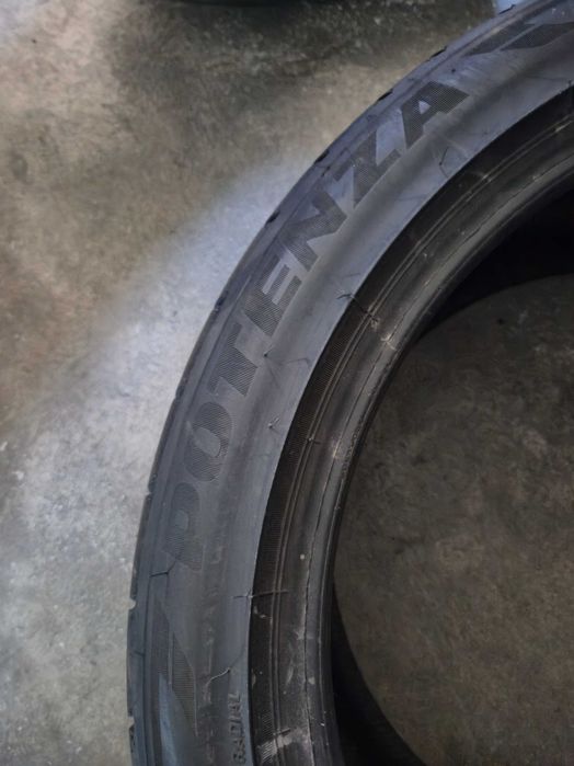 2 Anvelope de VARA - 295/35/20 105Y - BRIDGESTONE Potenza S007 - OEM NISSAN GTR - CA NOI - DOT 2018 !