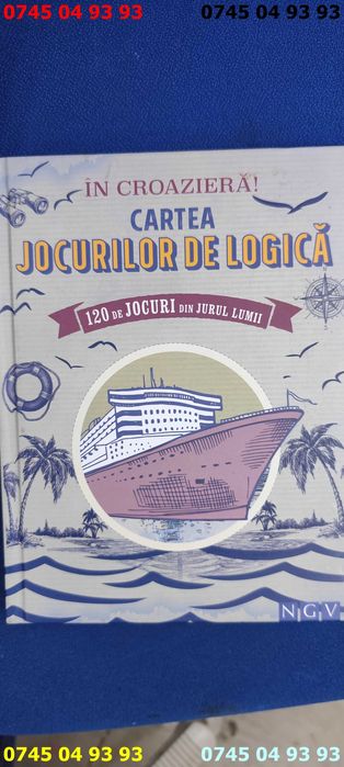 carte carti CARTEA JOCURILOR DE LOGICA cartonata
