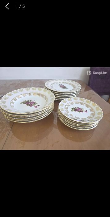 Чехия "Роза" сервиз
