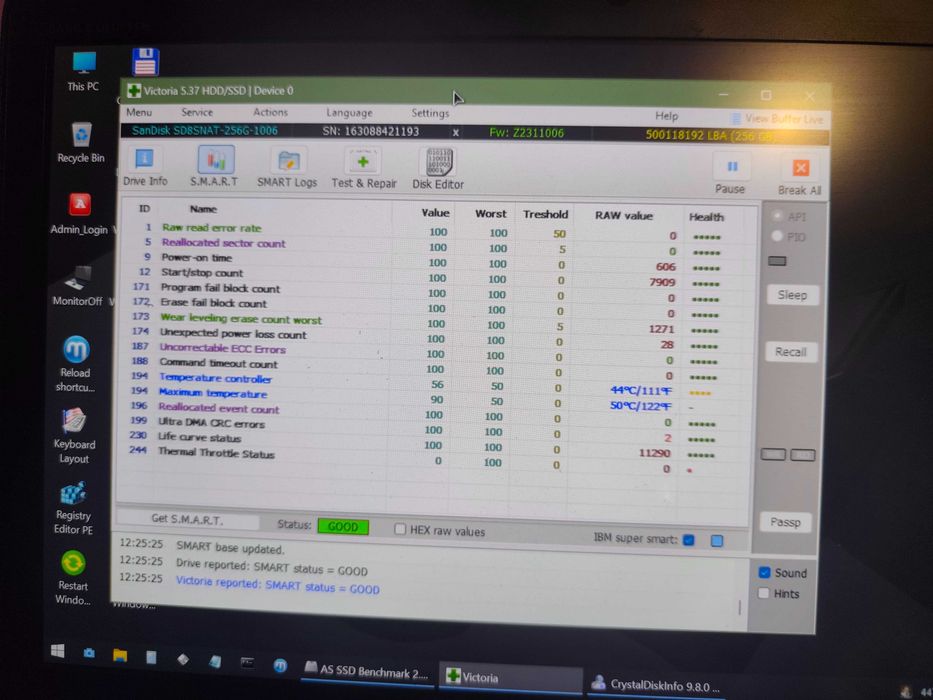 SSD SanDisk Z400s 256GB M.2 SATA 2280 – Testat